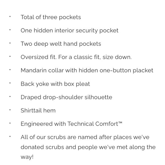 FIGS Pacific Blue Scrub Set (M/S) - Picture 7 of 9